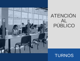 Cambios en la atención al público y mandatarios según el turnero